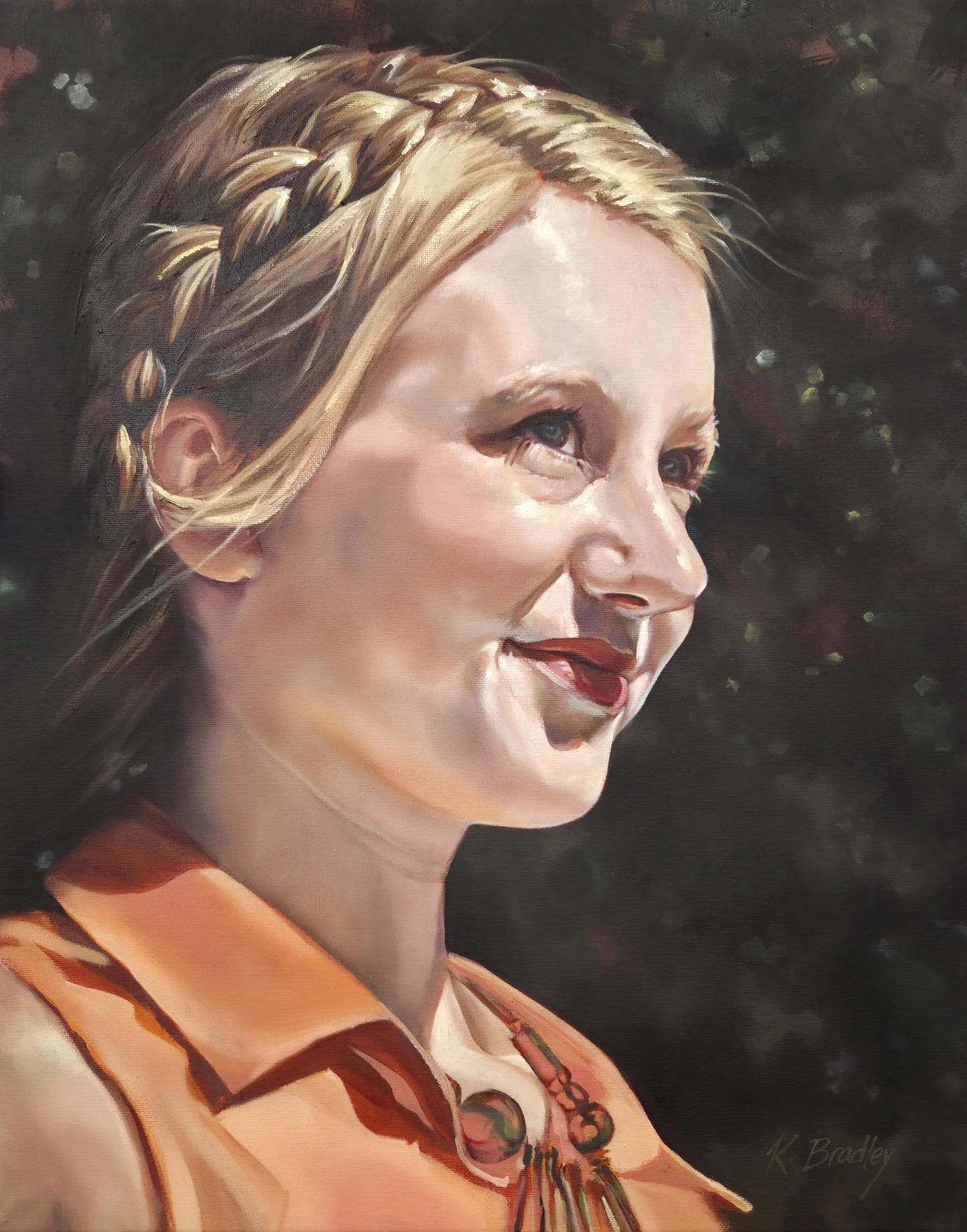    Photosynthesis  , 20” x 16”, oil on canvas 