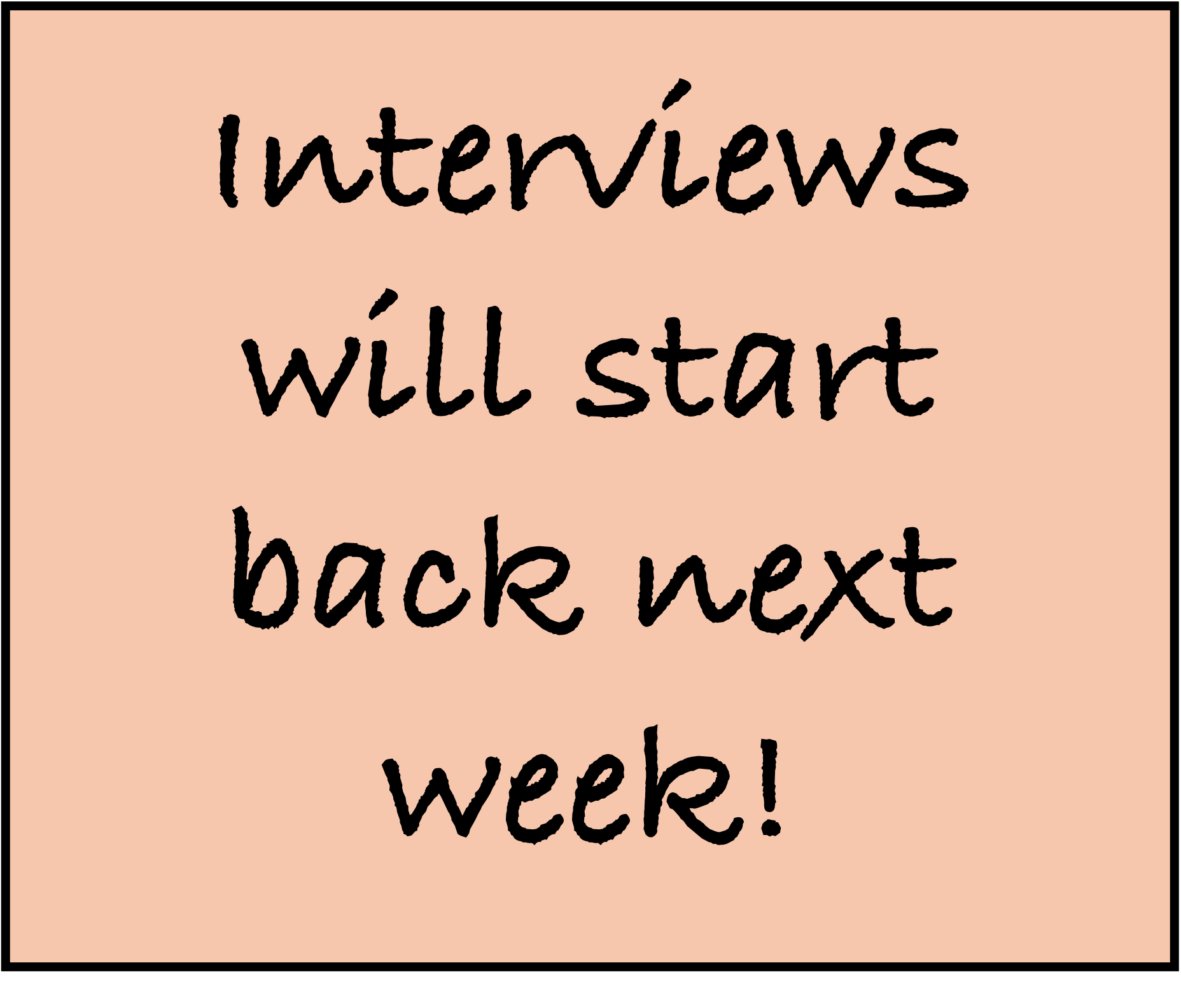 Back next week!