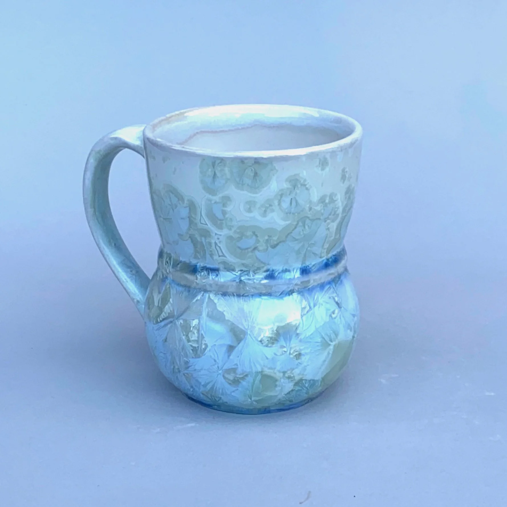    Cup with Convex Surfaces  , porcelain 