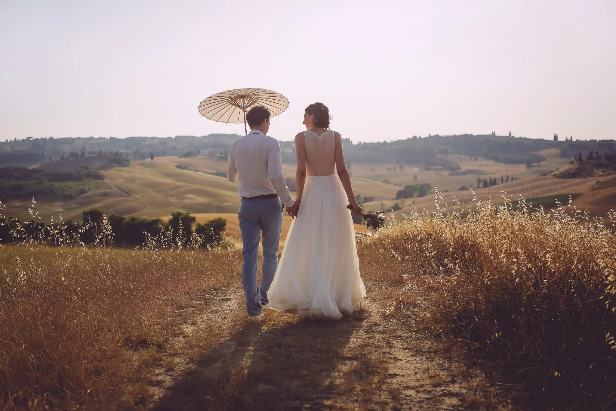 Planting-a-Cypress ceremony and relaxed outdoor party