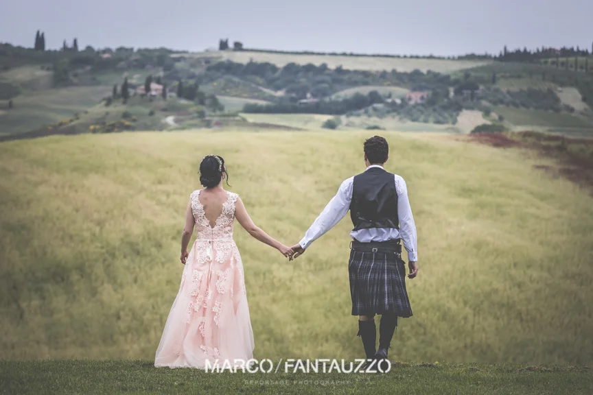 Dario&Rebecca - Ceremony at San Galgano and Italian-Scottish party