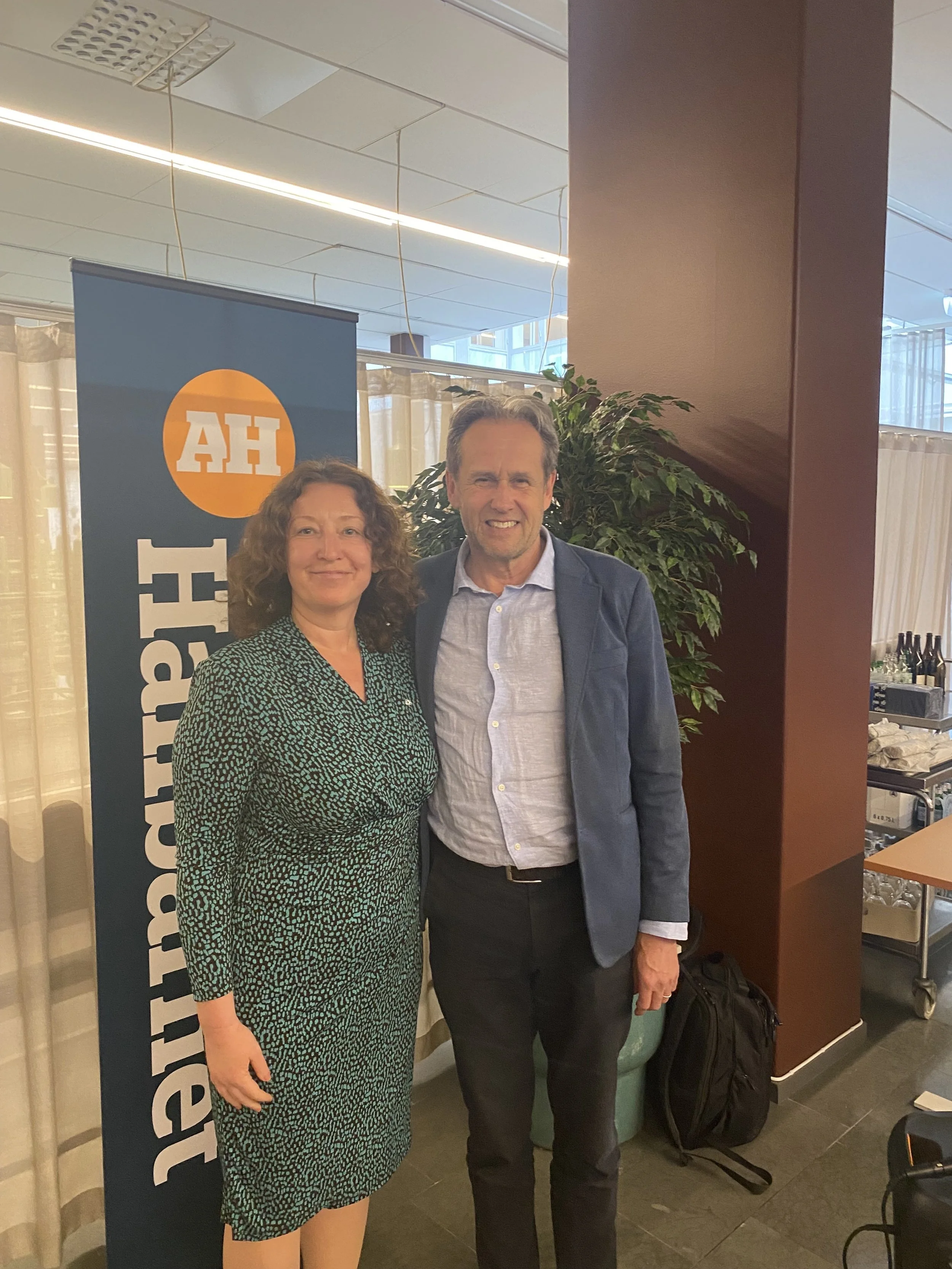 Viable Cities programchef Olga Kordas och Svante Axelsson på Fossilfritt Sverige har båda plats på listan