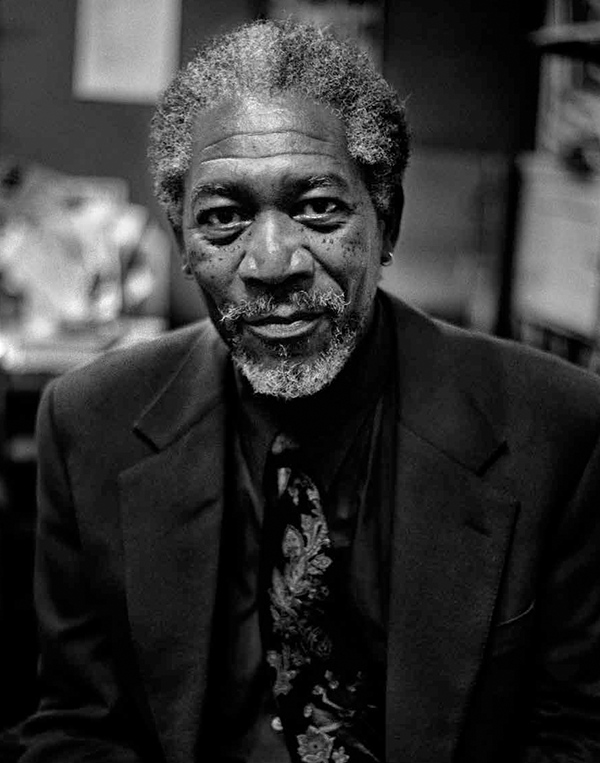 Morgan Freeman, Harlem Theatre, New York 1998
