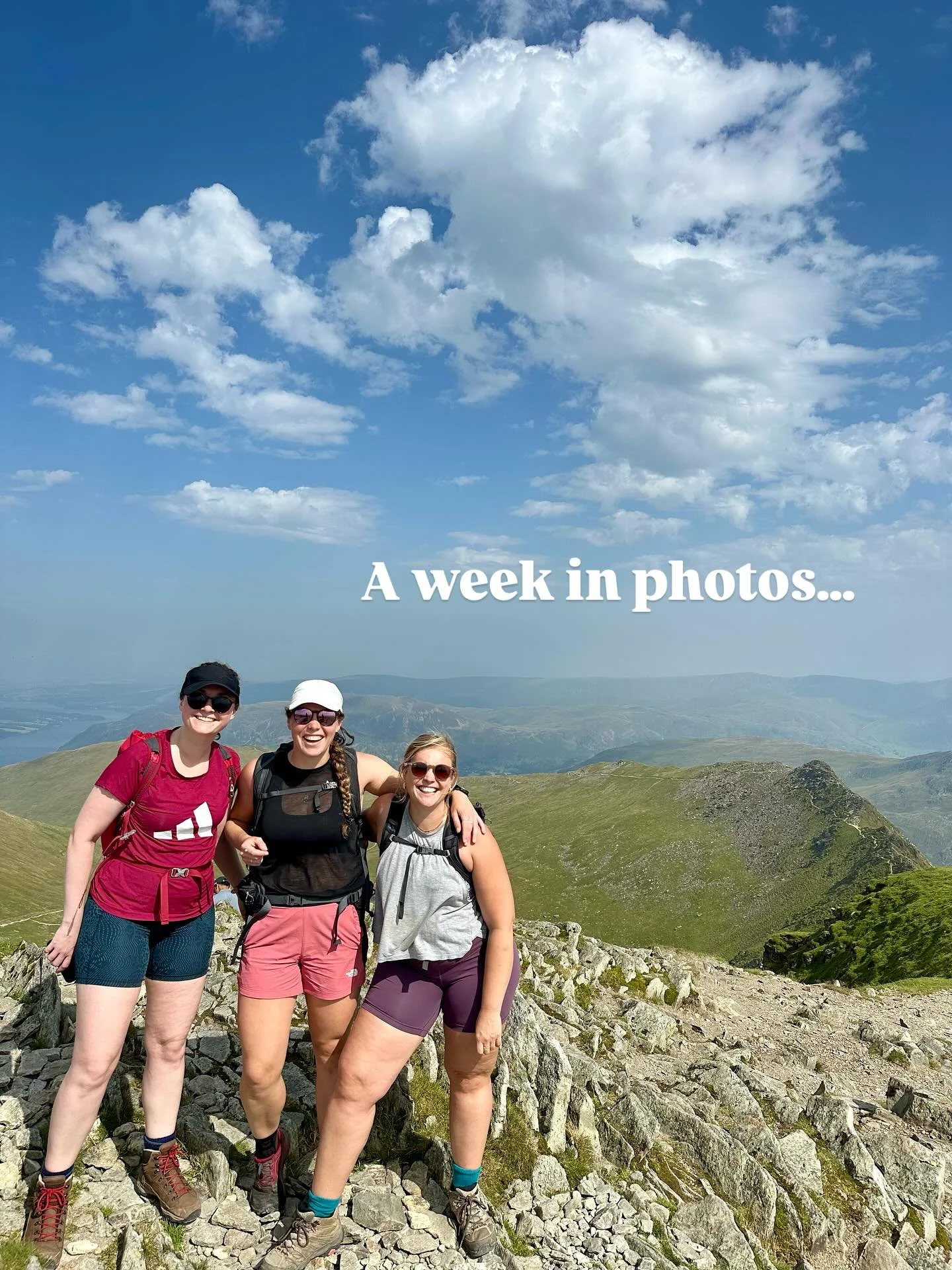 Photo diary of the last week. 📸 Running, walking, swimming and far, far too much skiving.