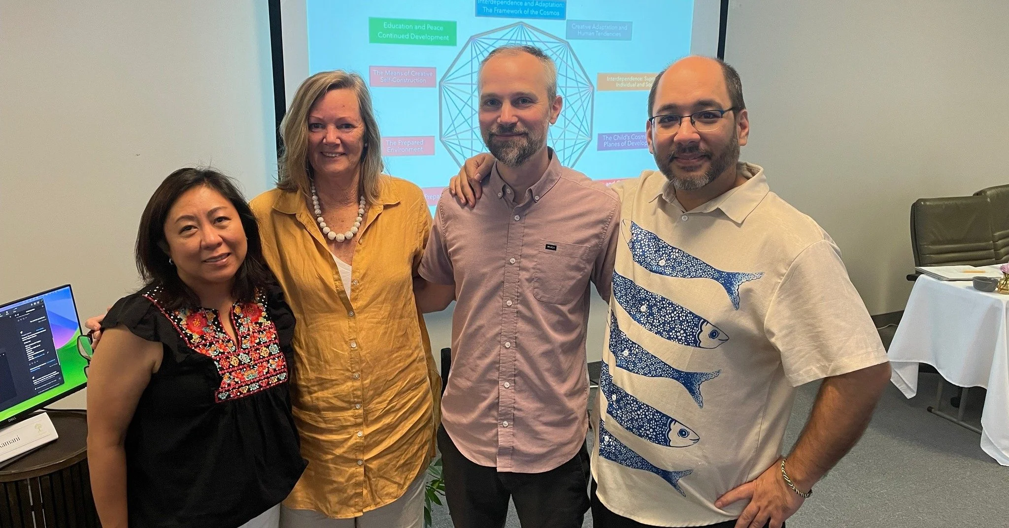Gratitude to the Trainers
For seven weeks, the Montessori Core Principles Course unfolded online, but here at MINT we were most excited about that eighth week which would be in person. We finally met. It turned out to be such a powerful shared journe