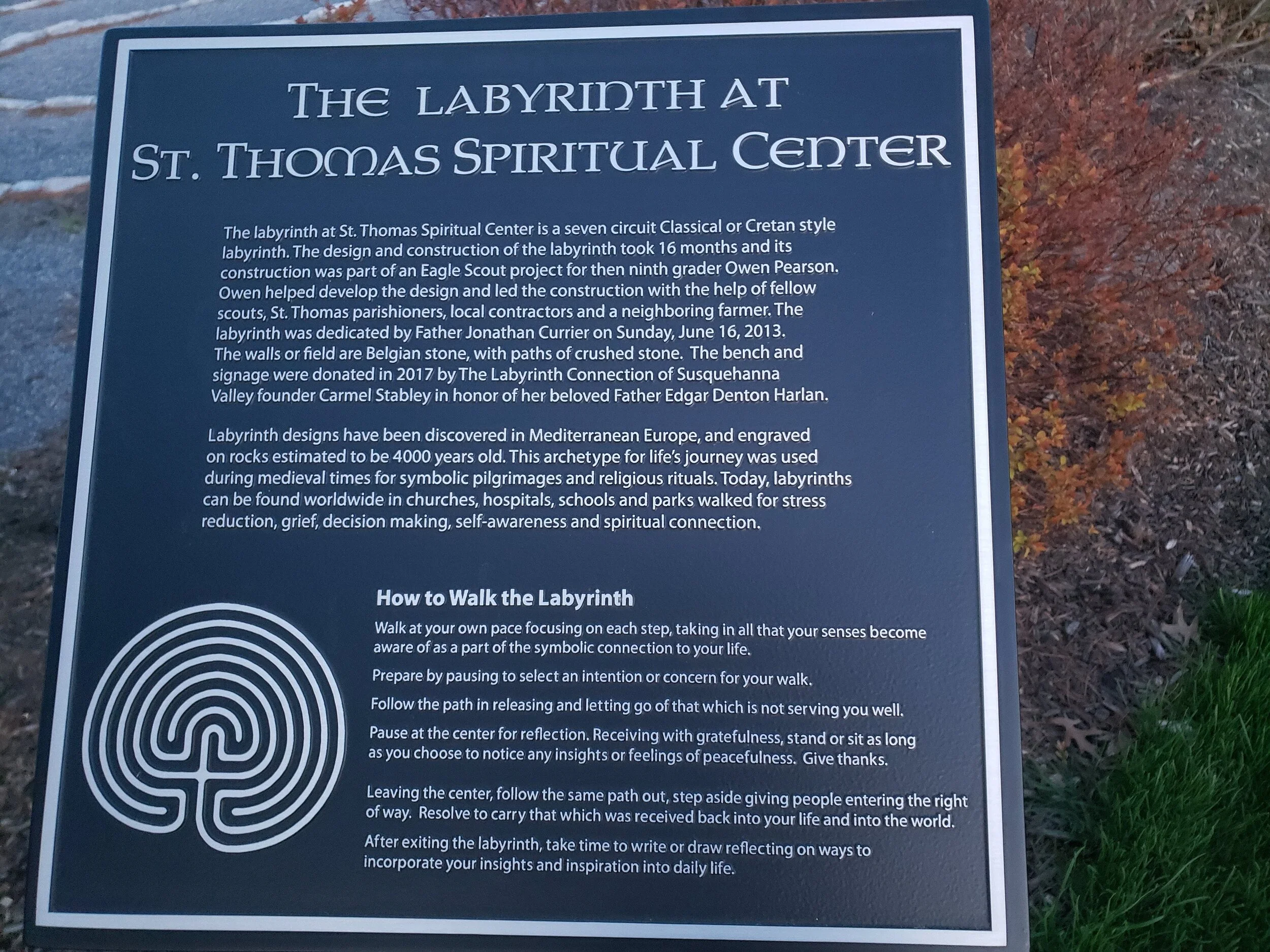Religious Labryinth Labyrinth — Saint Thomas Episcopal Church