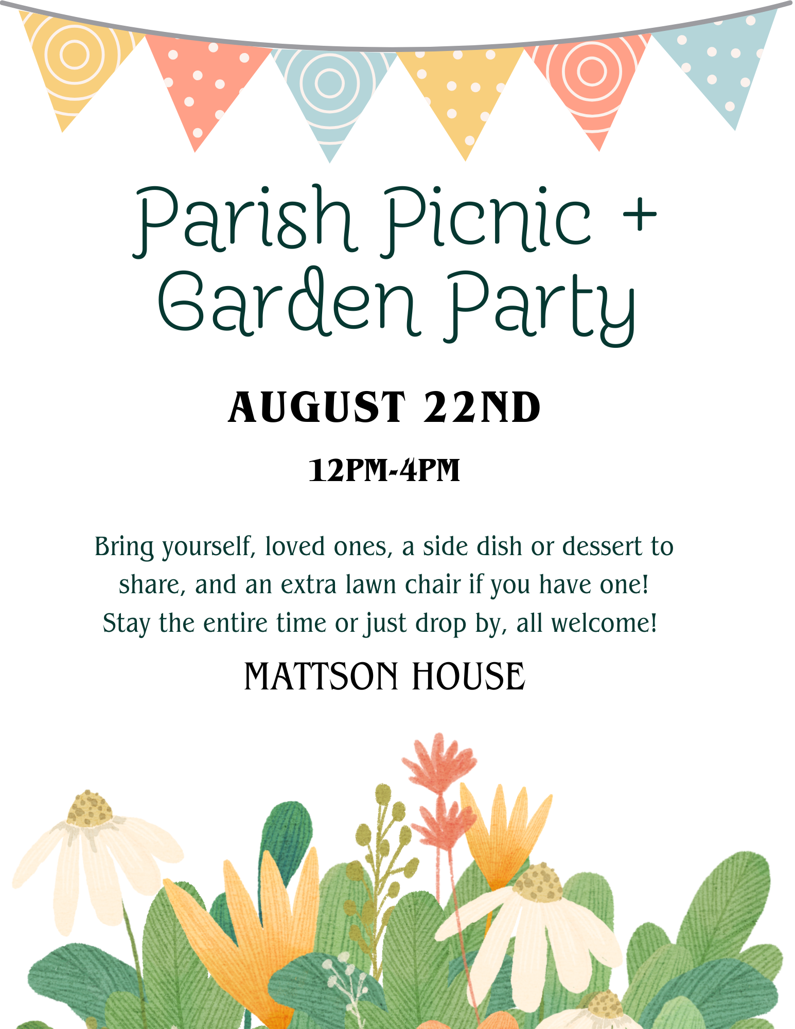 Parish Picnic and Garden Party