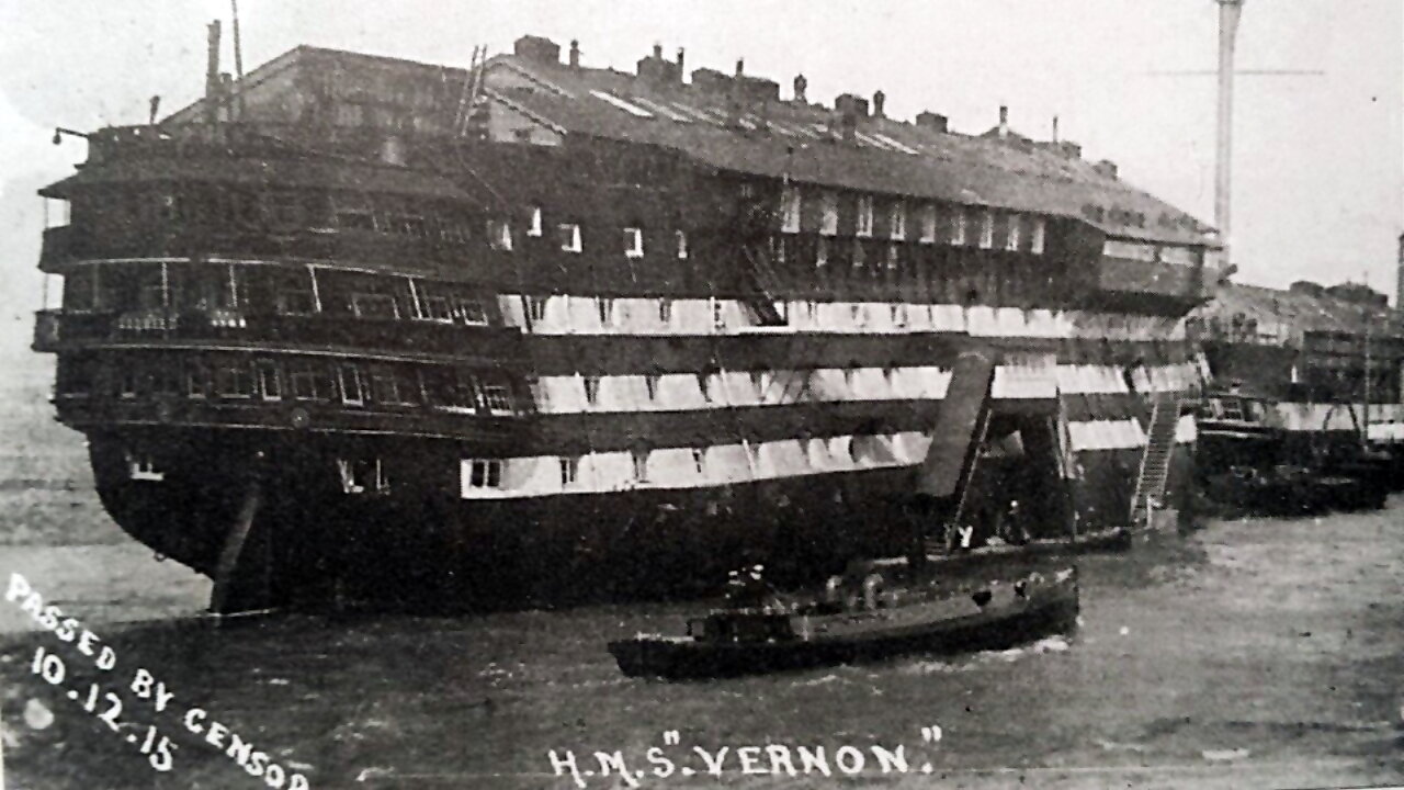 Marlborough (VERNON II) in 1915