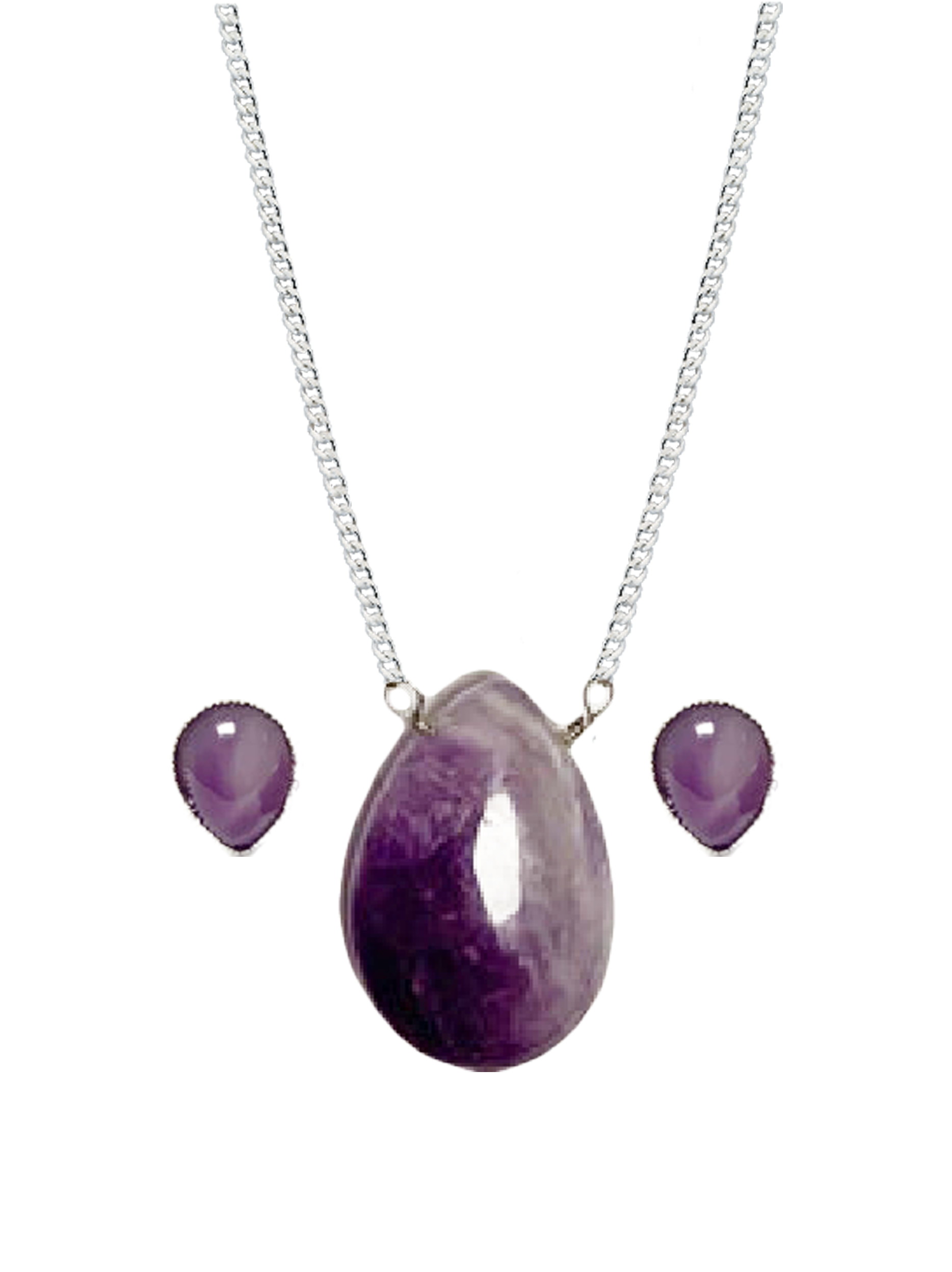 Amethyst Drops Set — Amelia Rue