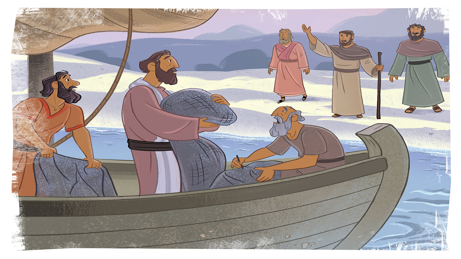 Jesus Calls His Disciples