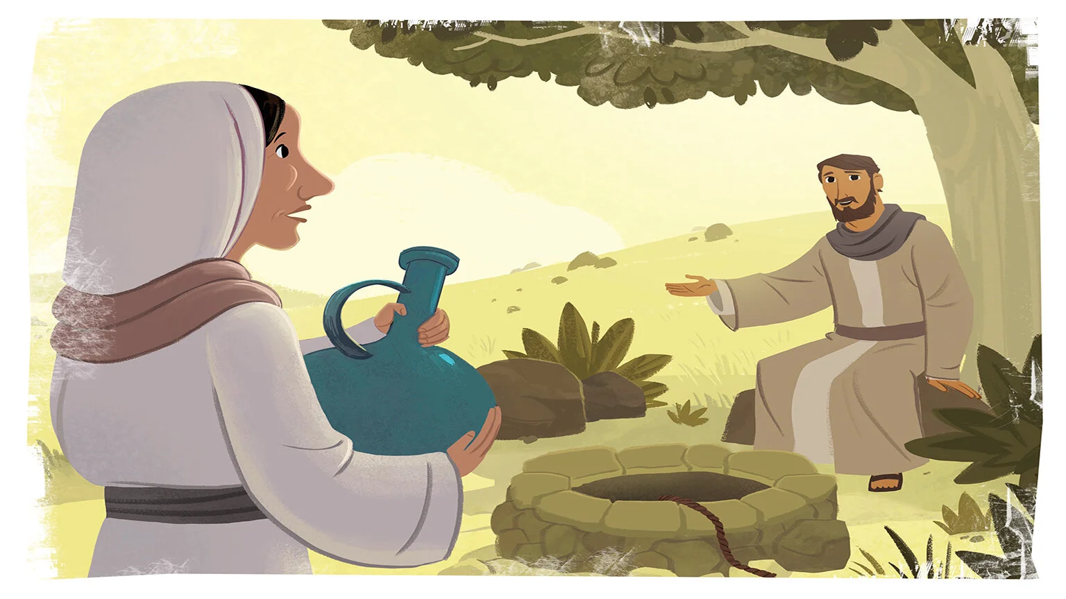 Jesus and the Samaritan Woman