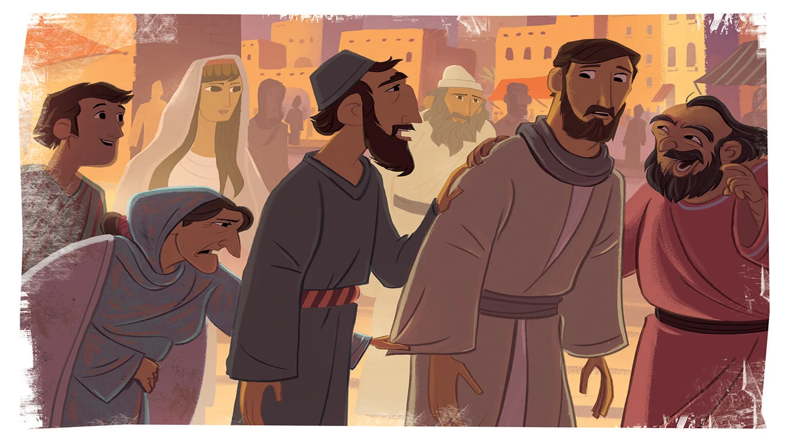 Jesus Heals a Woman and a Girl