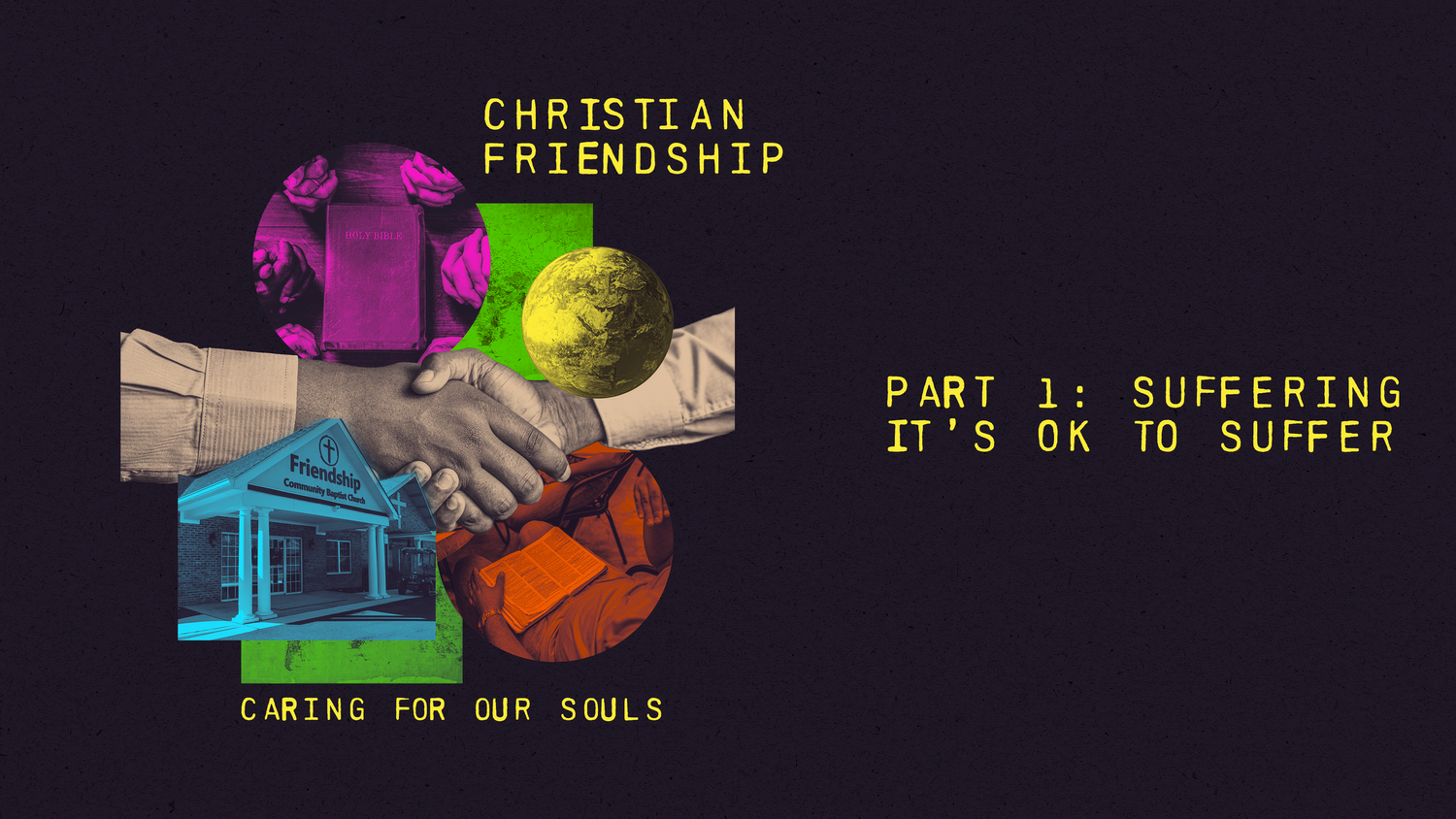 Christian Friendship: Part 1 - It’s Ok to Hurt episode artwork