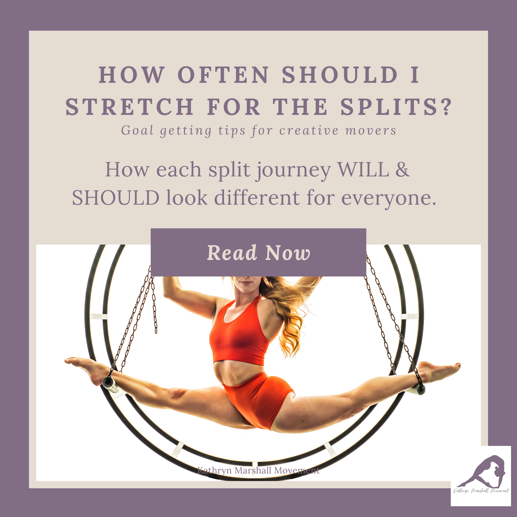 How often should I stretch for the splits?