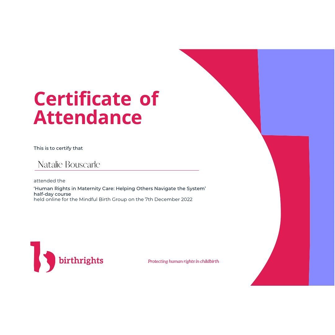 This training was incredibly eye opening and so useful to have the information and resources to share with my clients.

So grateful to have this training as standard with being a Mindful Birth teacher and I truly believe anyone who works in the birth