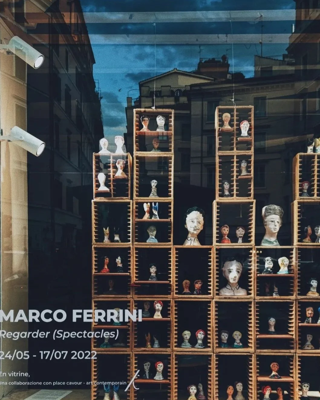 Giugno 2022 - Regarder(Spectacles):   una collaborazione con Place Cavour - art contemporain