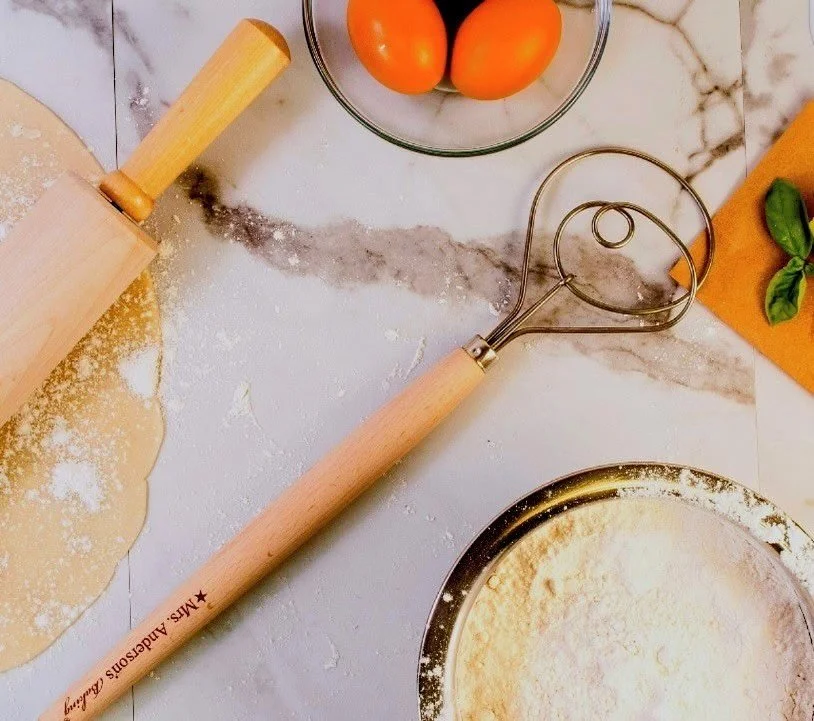 The Danish Dough Whisk is one of my absolute favorite kitchen tools. Ideal for mixing cookie dough, meatloaf &amp; meatballs, yeast doughs &amp; more.