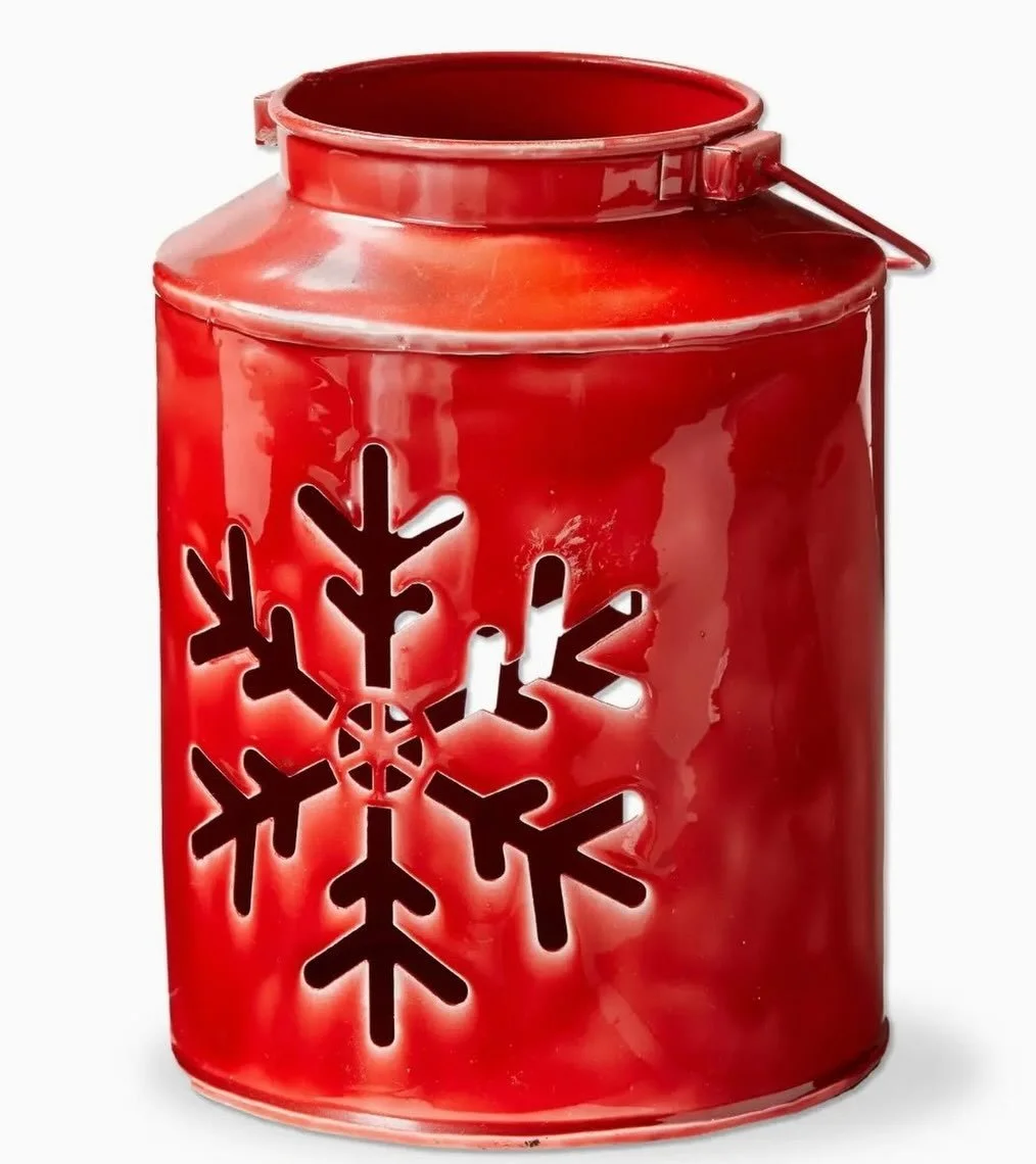 When the weather outside is frightful, the warm, flickering light from these cheery lanterns will be delightful!