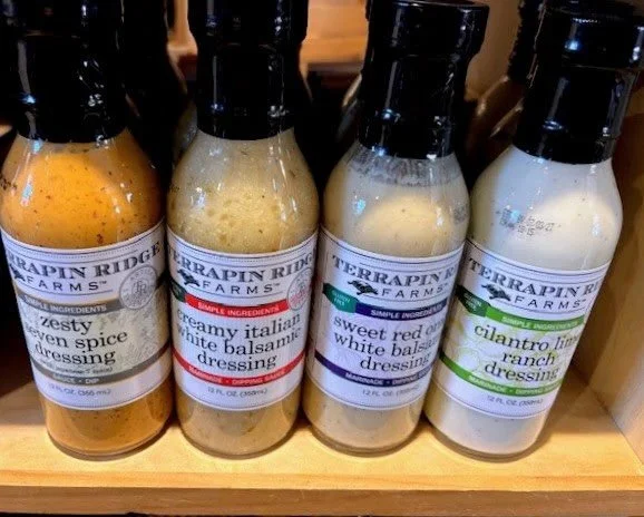 Jazz up those suppertime salads with a drizzle of Terrapin Ridge goodness.