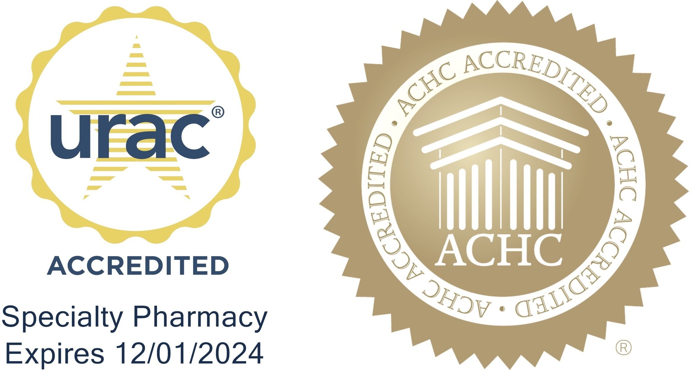 URAC & ACHC accreditations for specialty pharmacy