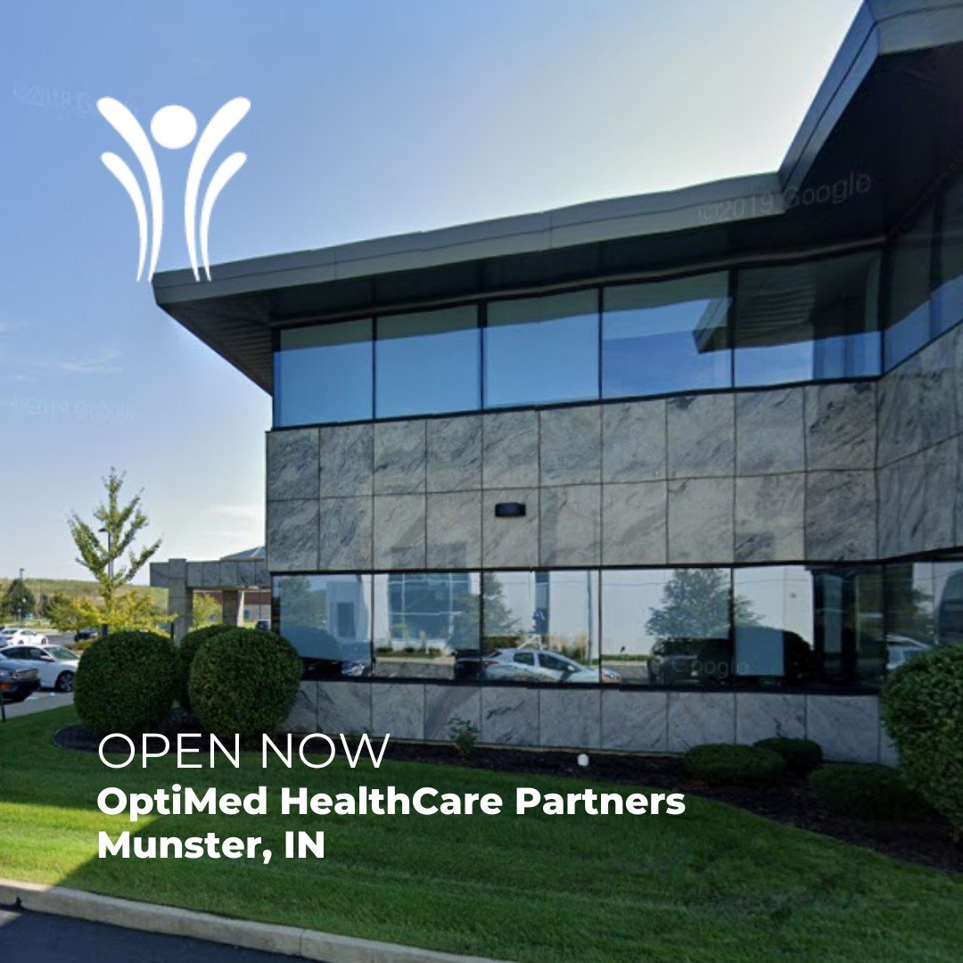 Exciting News! OptiMed Health Partners is proud to announce our newest location open now, in Munster, Indiana! We're now offering in-center infusion therapies and Spravato treatments. Join us as we bring innovative healthcare solutions to Munster! #O