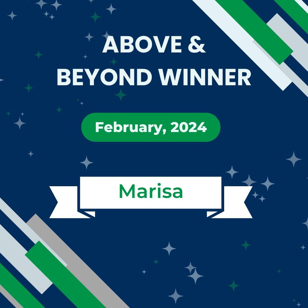 Congratulations to our Above and Beyond winner for February! #OptiMed #ABA #Winner