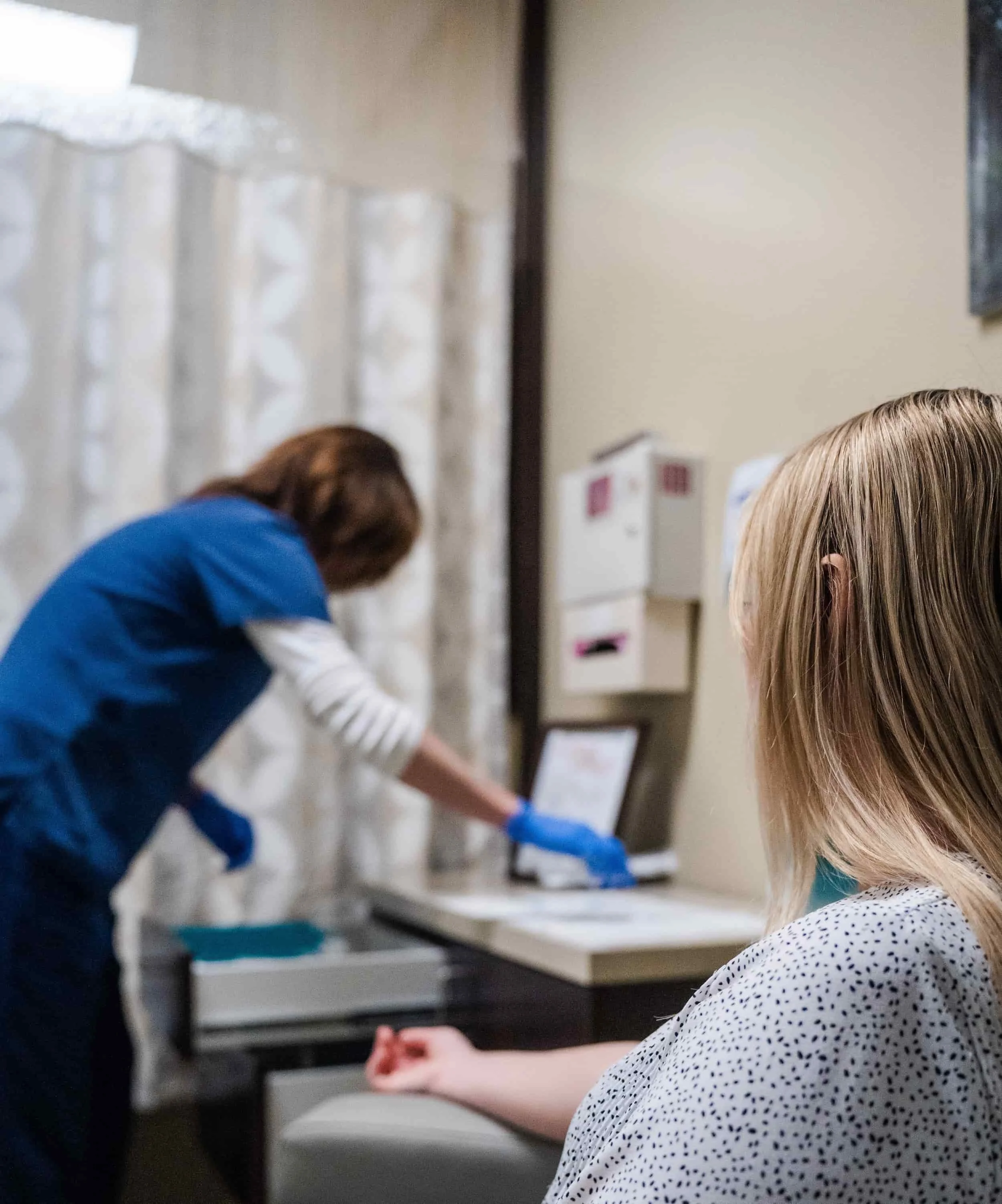 Patient Receiving Infusion Image