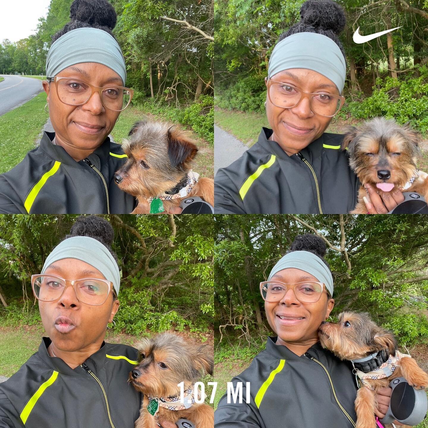 If I knew he would stop at every blade of grass, I would have left him home. This was the longest mile ever! 
🤎
🏃🏾&zwj;♀️🤎
🤎🏃🏾&zwj;♀️🤎
🏃🏾&zwj;♀️🤎🏃🏾&zwj;♀️🤎
🤎🏃🏾&zwj;♀️🤎🏃🏾&zwj;♀️🤎
🏃🏾&zwj;♀️🤎🏃🏾&zwj;♀️🤎🏃🏾&zwj;♀️🤎
#khandi71 #