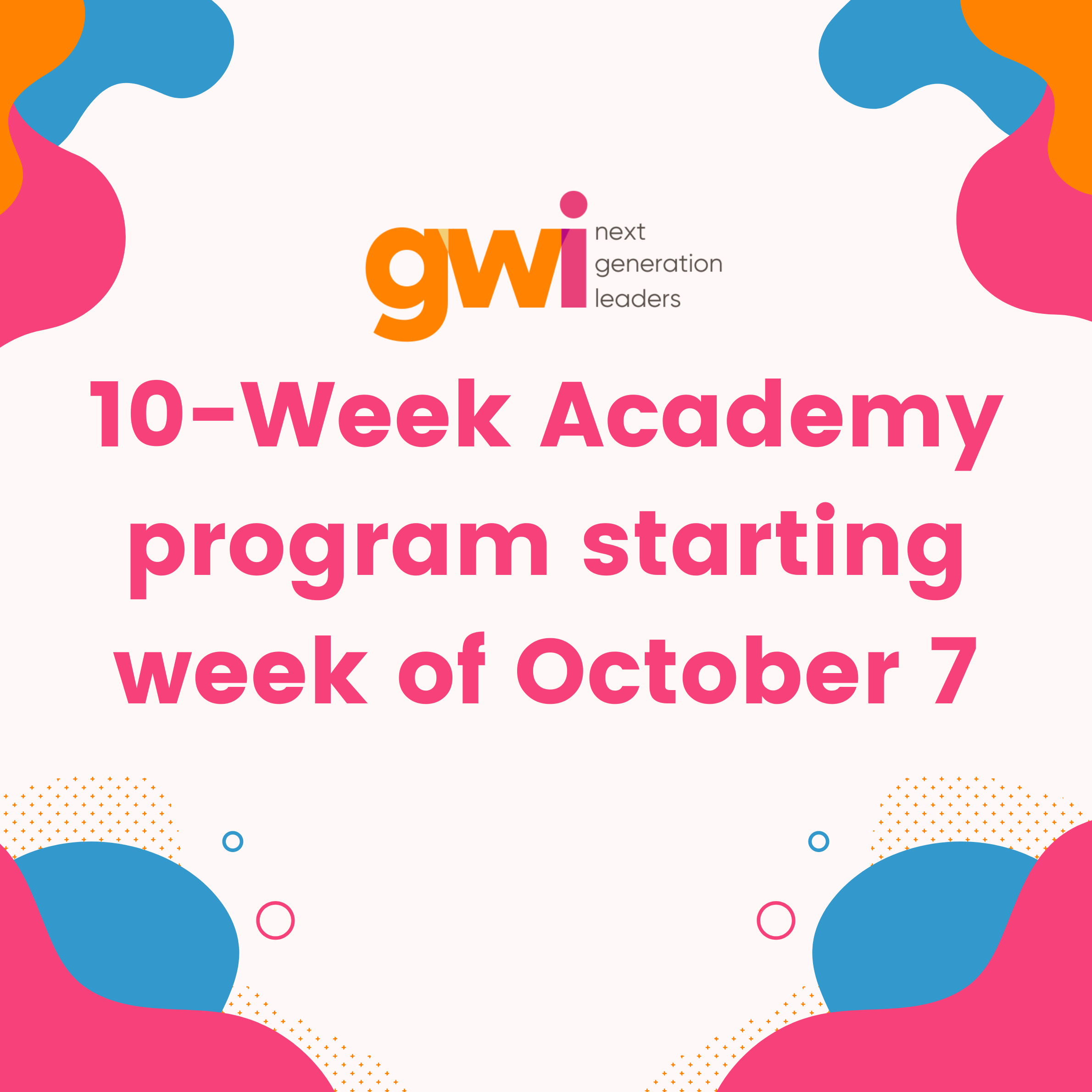 Girls With Impact 10-Week Academy Starting week of October 7