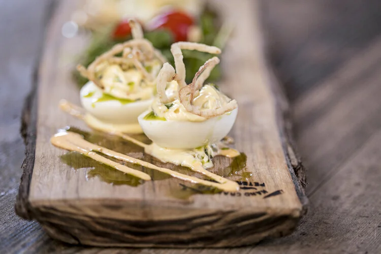 Recipe: Milton's Cuisine & Cocktails' Deviled Farm Eggs