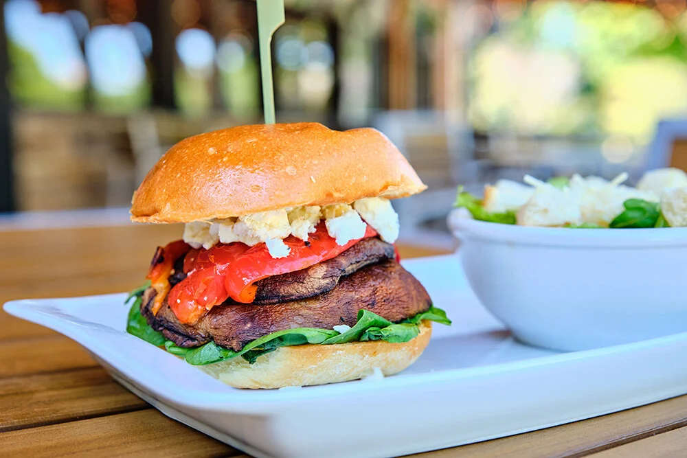 Daily Dish: Loyal Q and Brew’s SmOAKed Portobello Sandwich