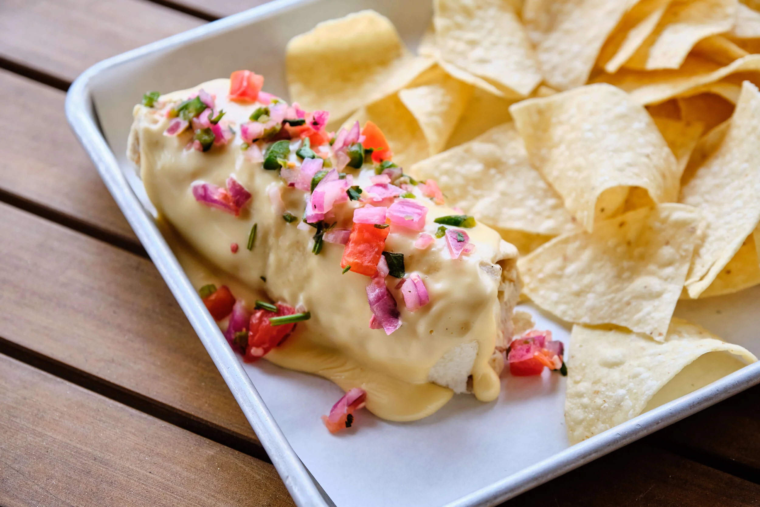 Daily Dish: Loyal Q and Brew’s Fiesta-Q Burrito