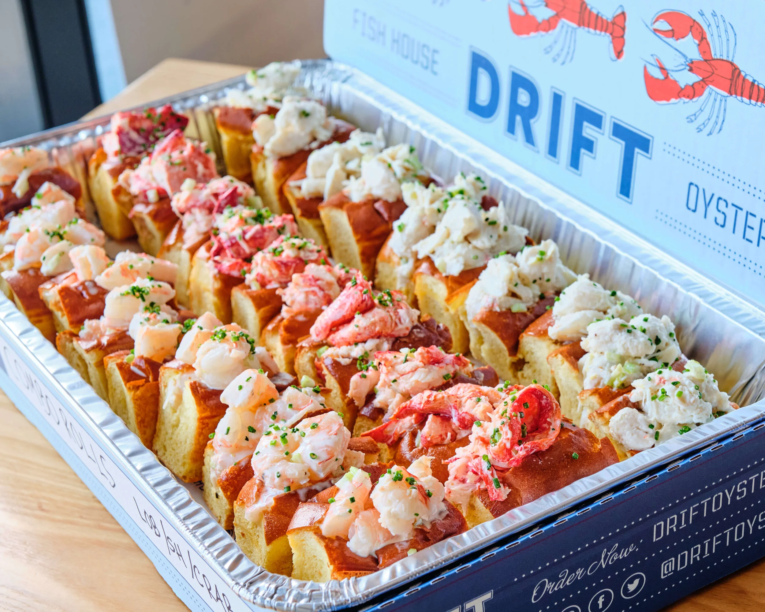 Daily Dish: Drift’s Combo Mini Roll Catering Tray