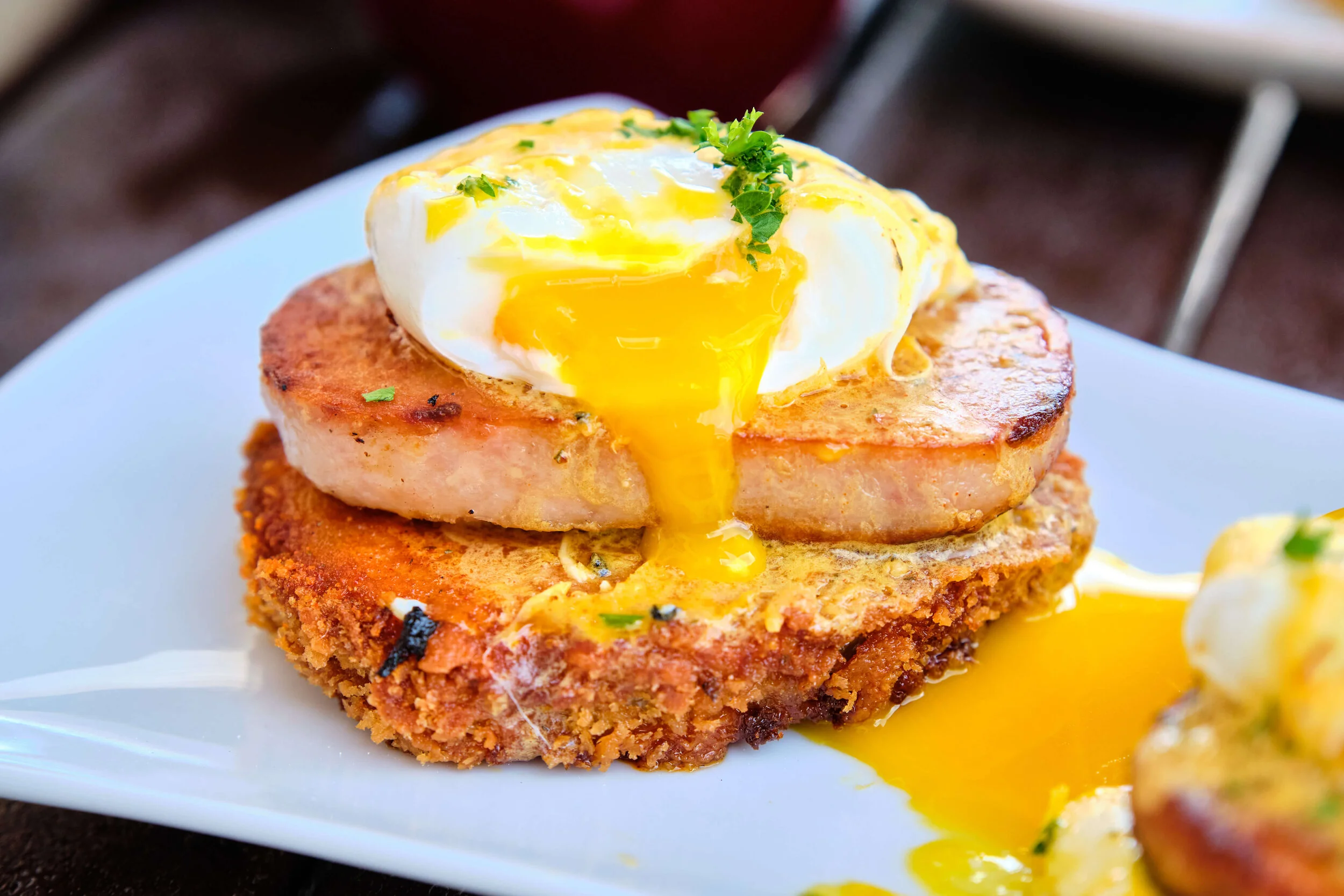 Daily Dish: Carson Kitchen’s Spam Benedict