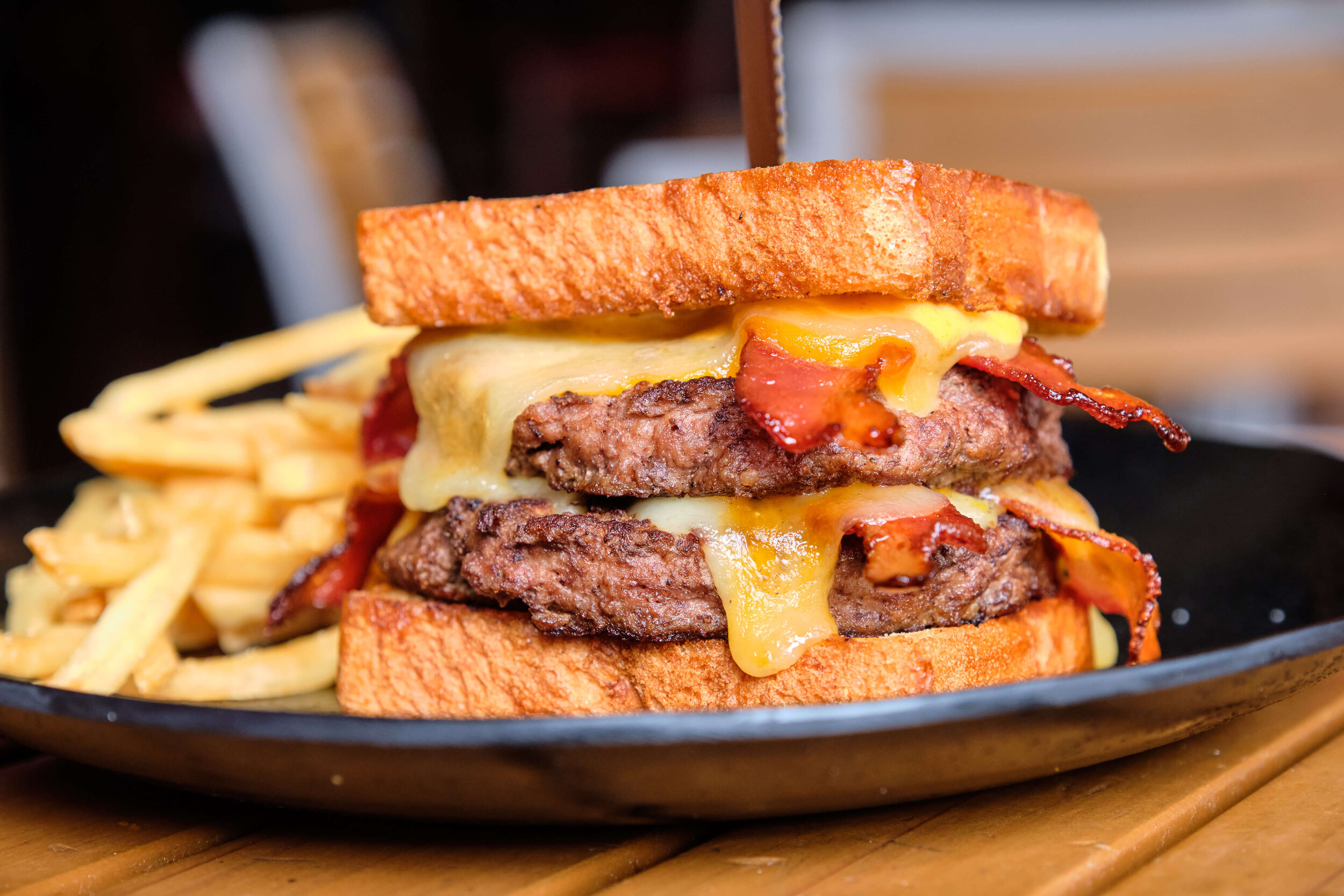 Daily Dish: Wild Wing Cafe’s Texas Toast Burger