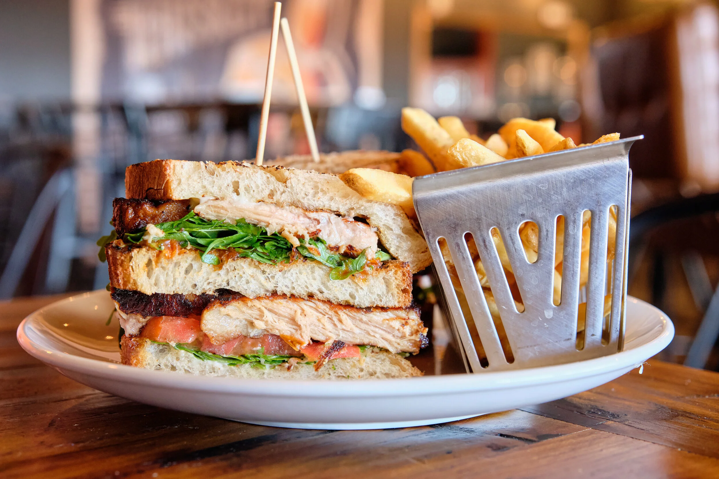 Daily Dish: HOBNOB’s Pork Belly Double Decker BLT