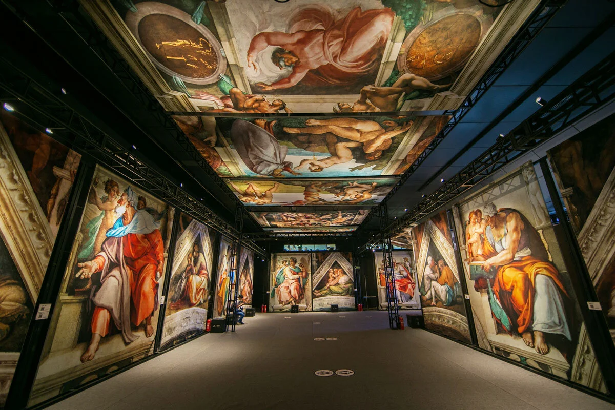 Michelangelo’s Sistine Chapel: The Exhibition Gives Back to Local Nonprofits