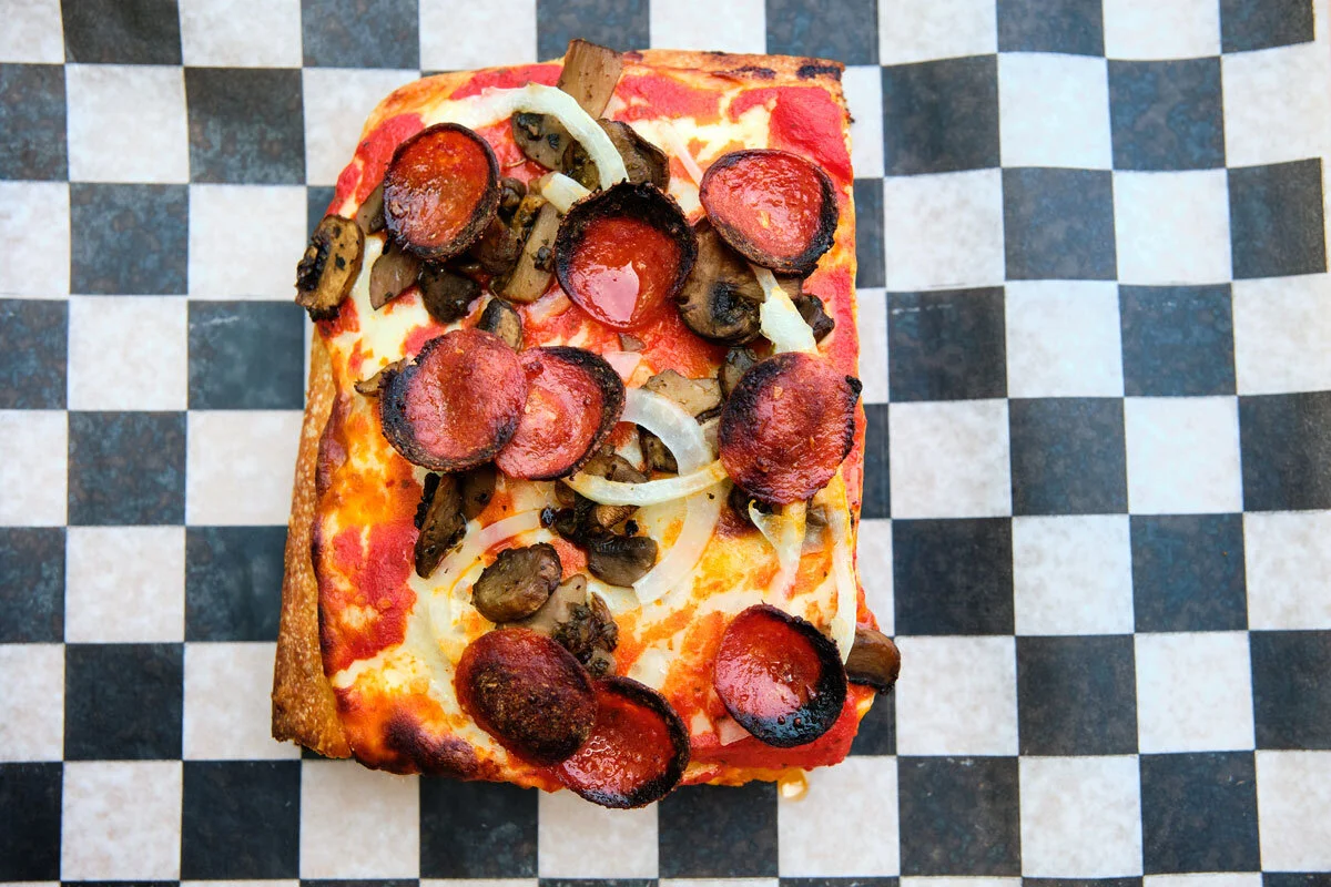 Daily Dish: Sicilian Slice at Junior's Pizza