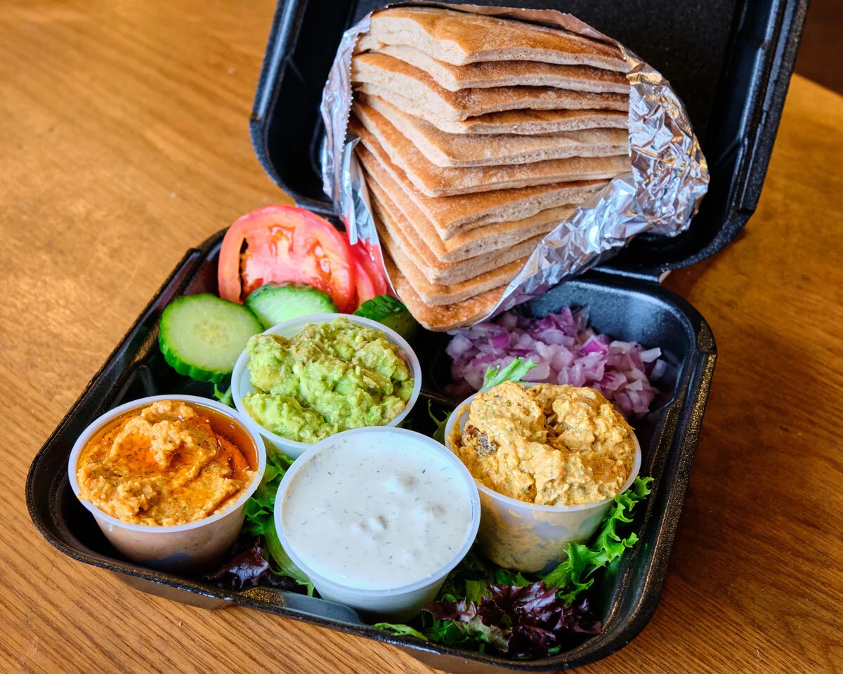 Daily Dish: Zunzi's Spreads + Pita