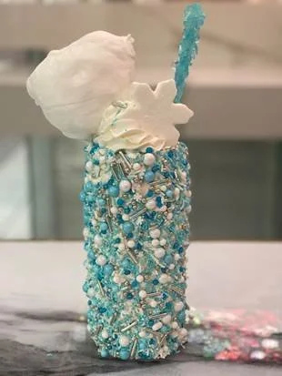 Sugar Factory Atlanta Unveils Blue Winter Insane Milkshake