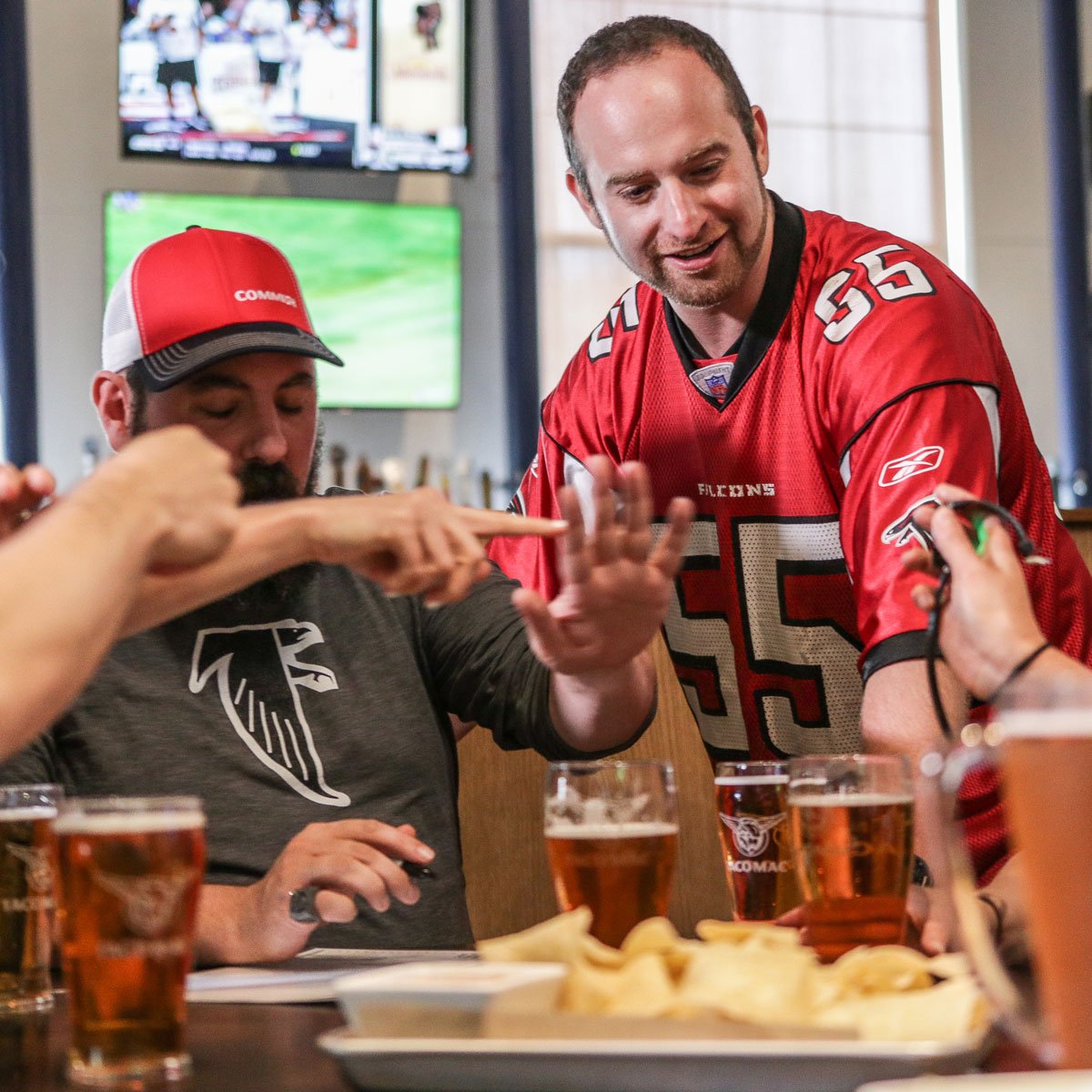 Fans Score with Taco Mac Fantasy Football Draft Parties — Dish Around Town