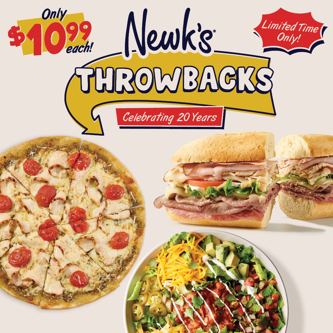 Newk's Eatery Celebrates 20 Years with a Taste of the Past