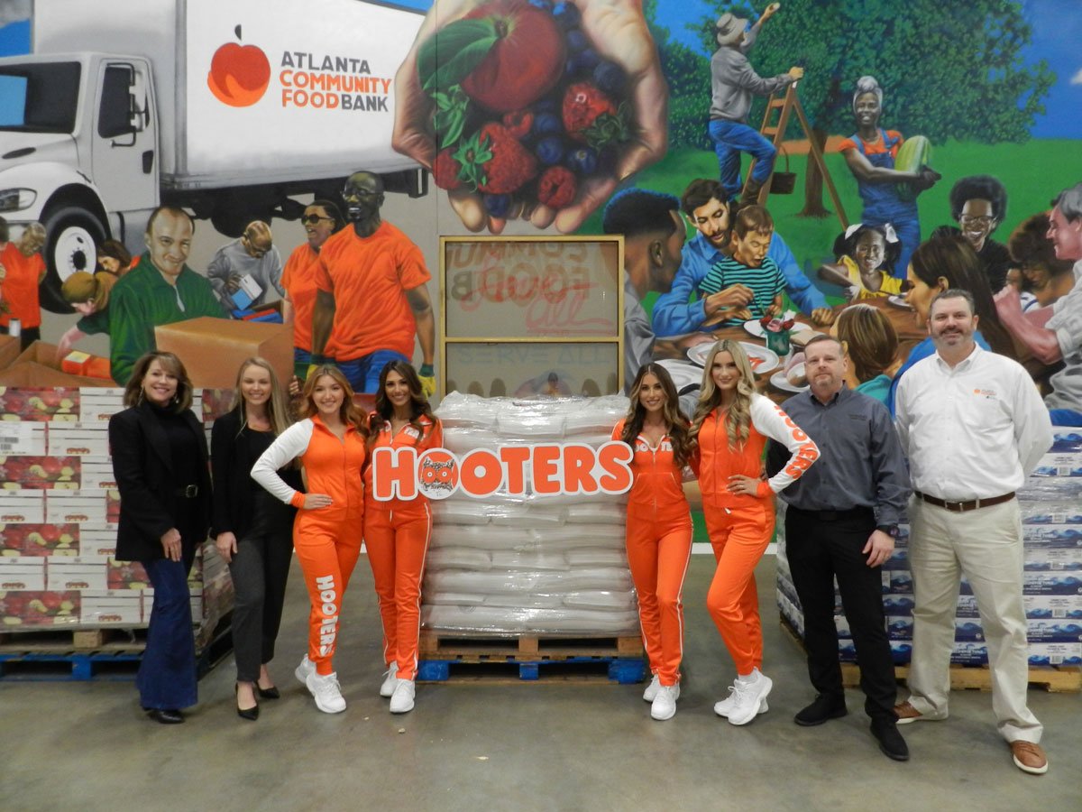 Hooters of America Provides 33,000 Meals to Atlanta Community Food Bank to Help End Hunger Insecurity