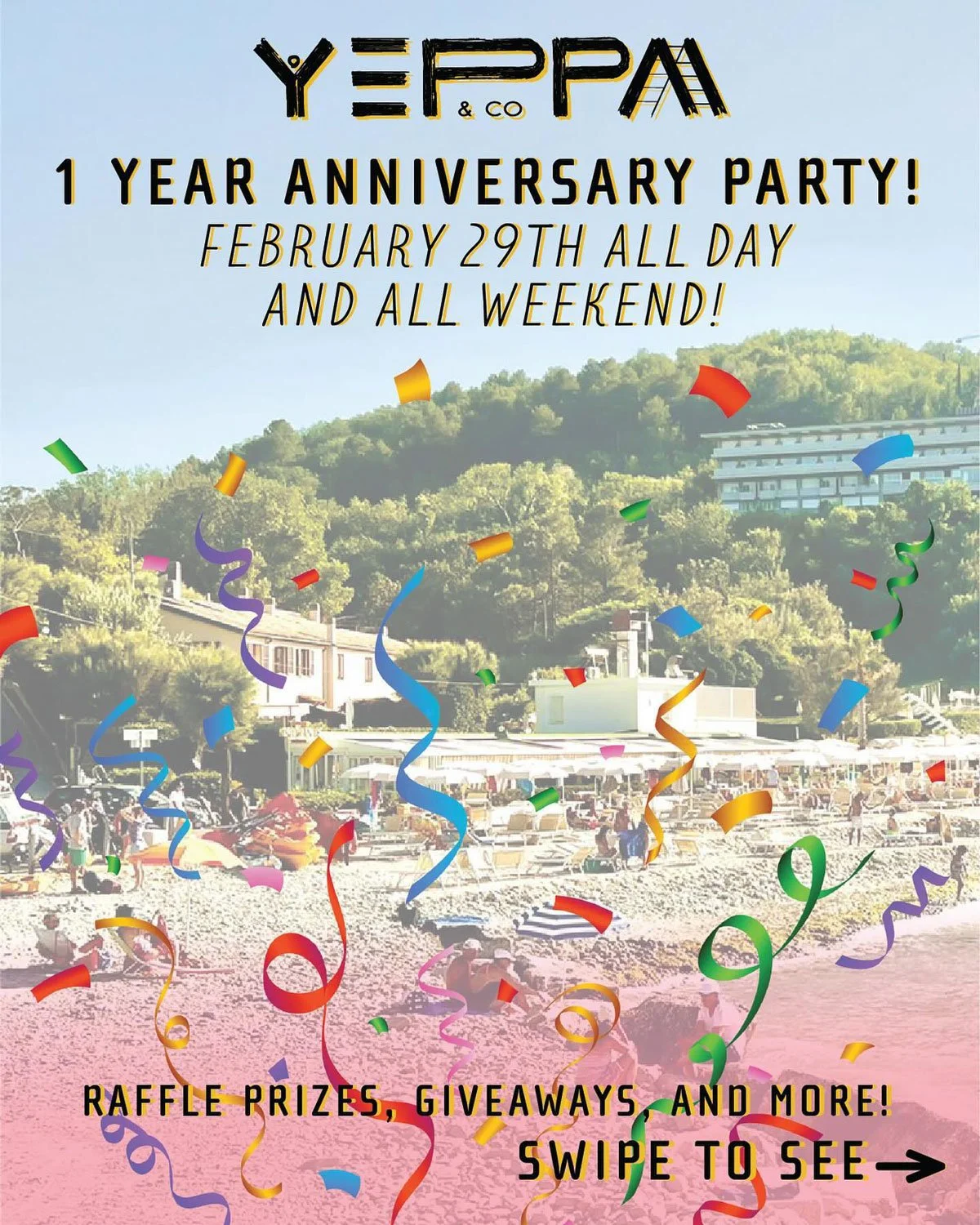 YEPPA&amp;co Celebrates One-Year Milestone with Weekend of Events Through March 3