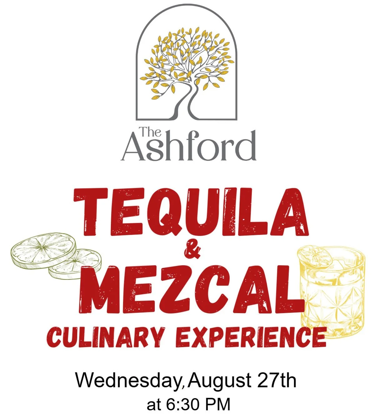 The Ashford on Dresden's Tequila & Mezcal Culinary Experience