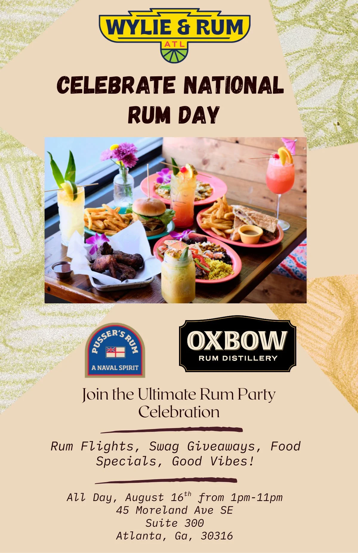 National Rum Day at Wylie & Rum