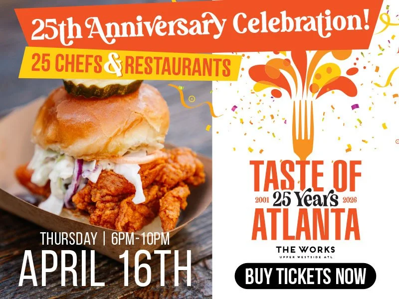Taste of Atlanta’s 25th Anniversary Tasting Event