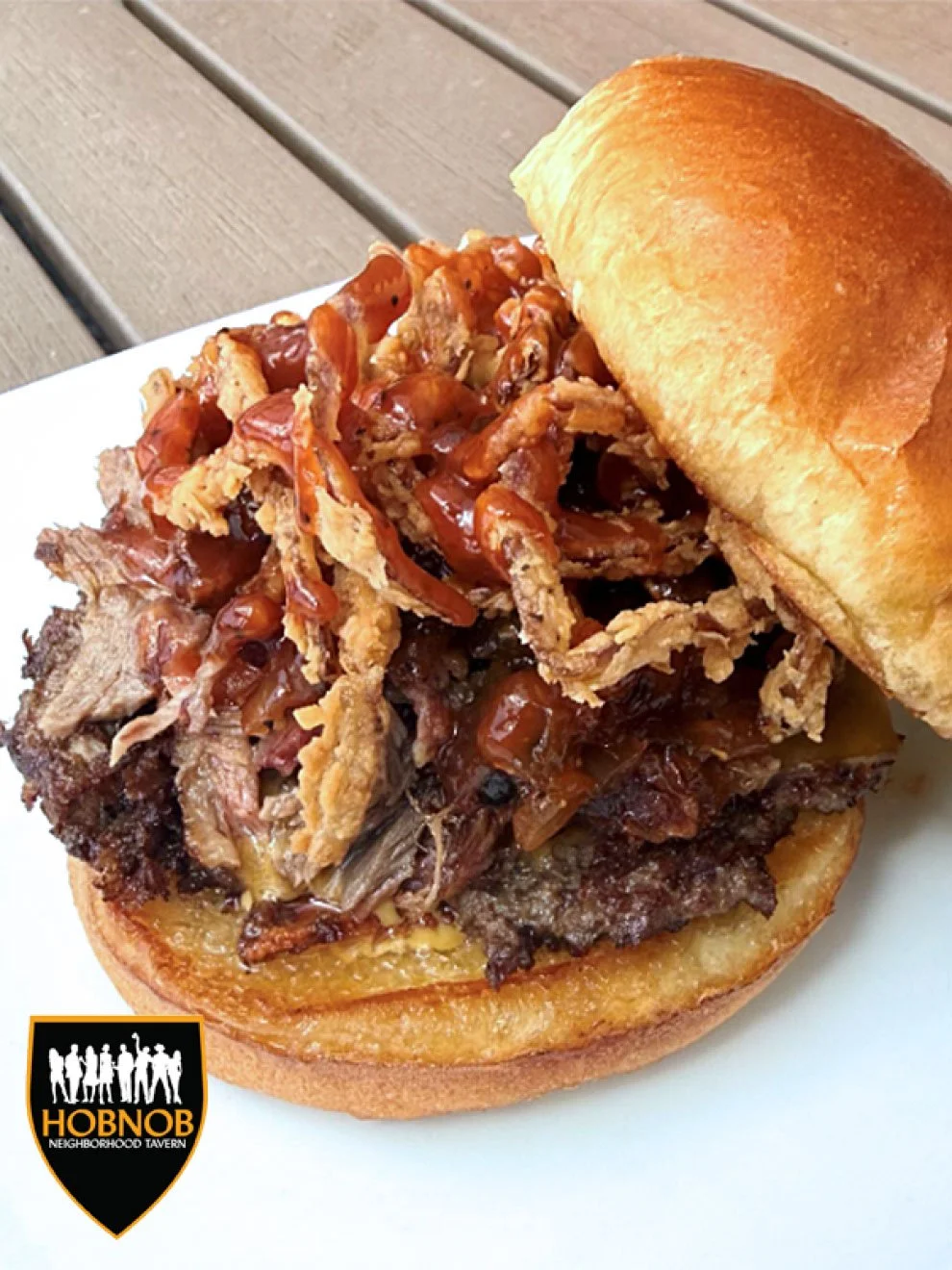HOBNOB Serves Up Smokehouse Burger for Creative Loafing’s ATL Burger Week 2026