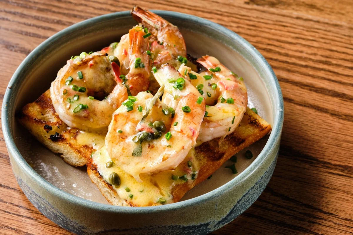 Recipe: Your 3rd Spot’s Grilled Gulf Shrimp Toast
