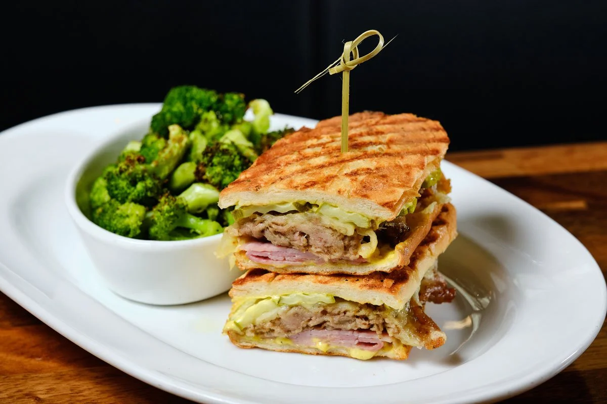 Pressed Cuban sandwich from Marlow's Tavern